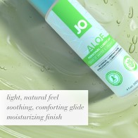 Lubricante a Base de Agua JO Aloe para Máxima Comodidad