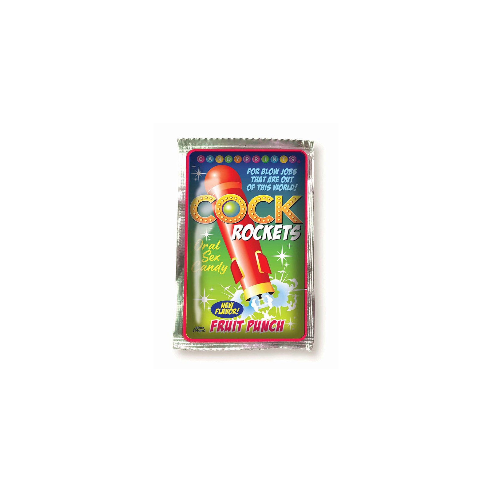 Cock Rockets Caramelo Oral Sabor Punch - Golosina Sabrosa