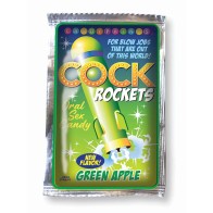 Caramelo Oral Cock Rockets para Diversión Apetitosa