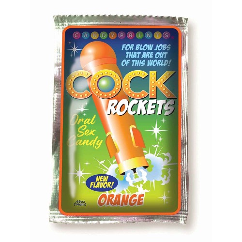 Exhibición de Dulces Sabor Cock Rockets