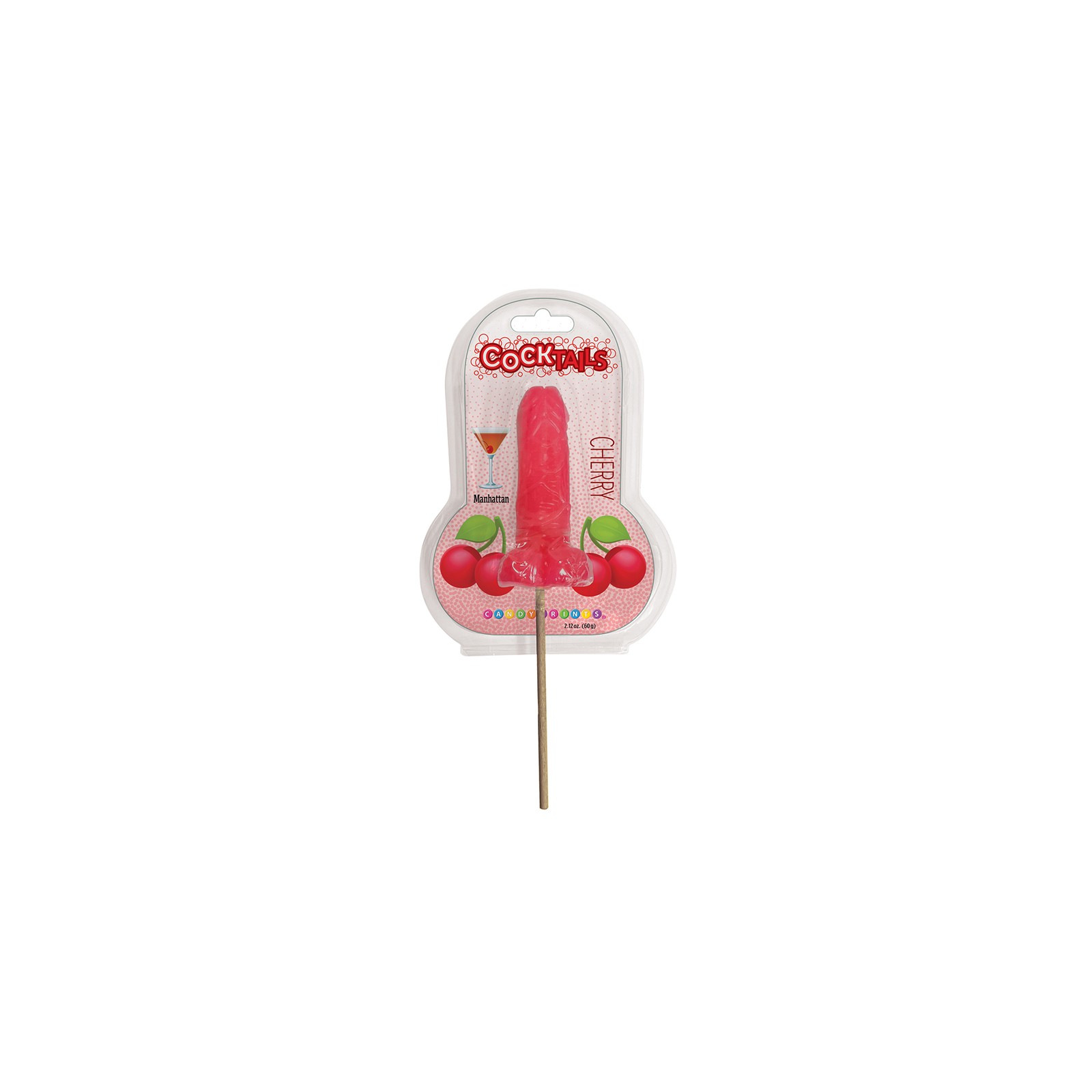 Cocktails 3D Lollipops Cherry