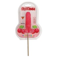 Cocktails 3D Lollipops Cherry