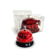 Ring the Bell for Sex Desk Bell - Playful Connection