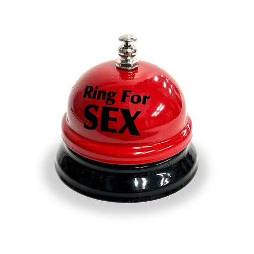 Ring the Bell for Sex Desk Bell - Playful Connection