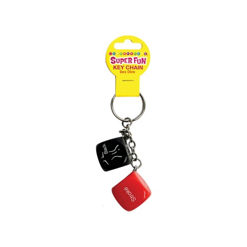 Super Fun Key Chain Sex Dice for Exciting Nights