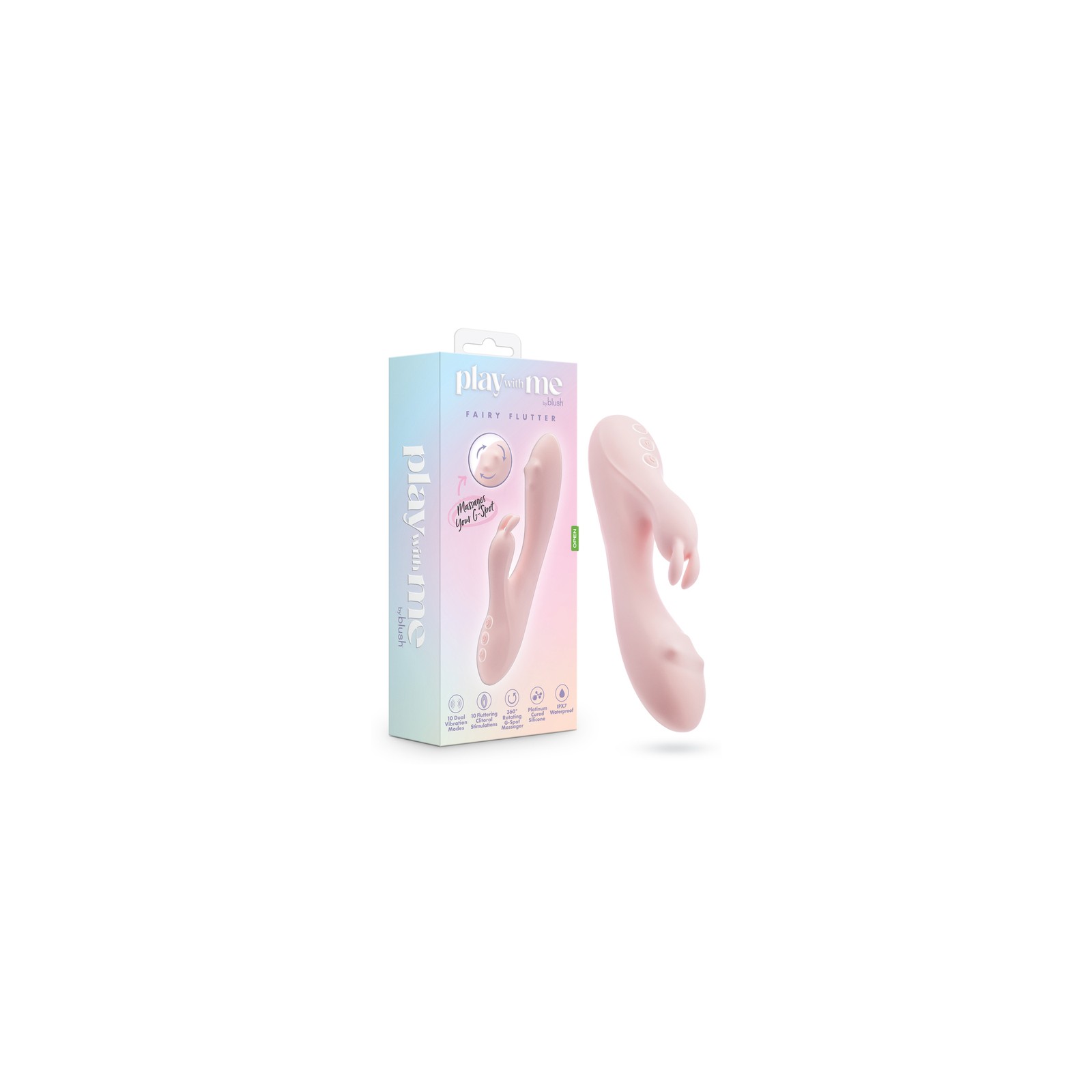 Play With Me Fairy Flutter Rabbit Massager for Sensational Pleasure