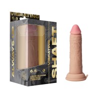 Dildo Vibrante de Densidad Doble 6.5 in. Modelo J - Verde