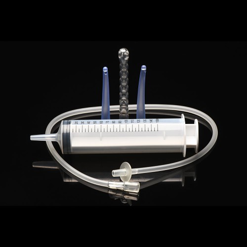 CleanStream Enema Syringe with Attachments