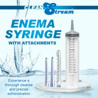 Jeringa de Enema CleanStream con Accesorios