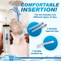 CleanStream Enema Syringe with Attachments