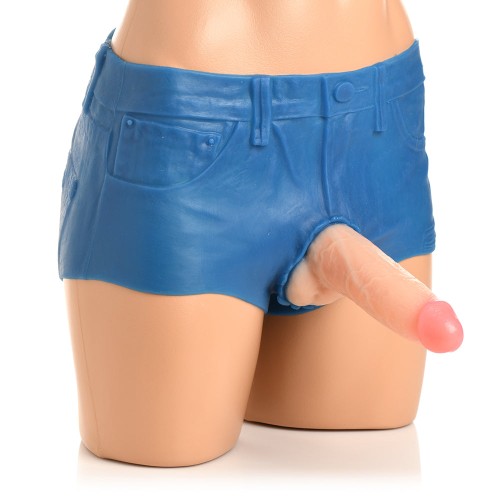 Strap U Booty Shorts Dildo Silicone Harness - Explore Your Fantasies