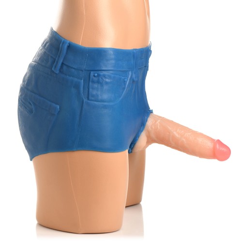 Strap U Booty Shorts Dildo Silicone Harness - Explore Your Fantasies