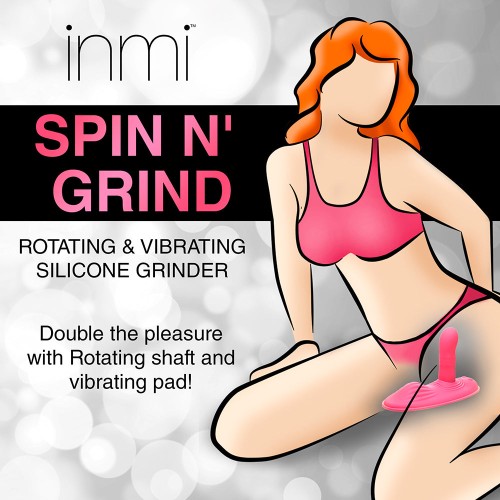 Inmi Spin 'N' Grind Molino de Silicona Rotatorio - Placer Definitivo