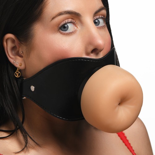 Master Series Ass Face Mouth Gag for Kinky Play