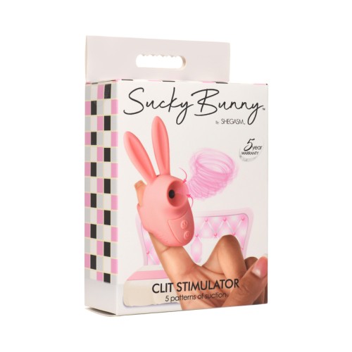 Sucky Bunny Clit Stimulator Pink