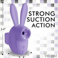 Shegasm Sucky Bunny Clit Stimulator Purple