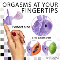 Shegasm Sucky Bunny Clit Stimulator Purple