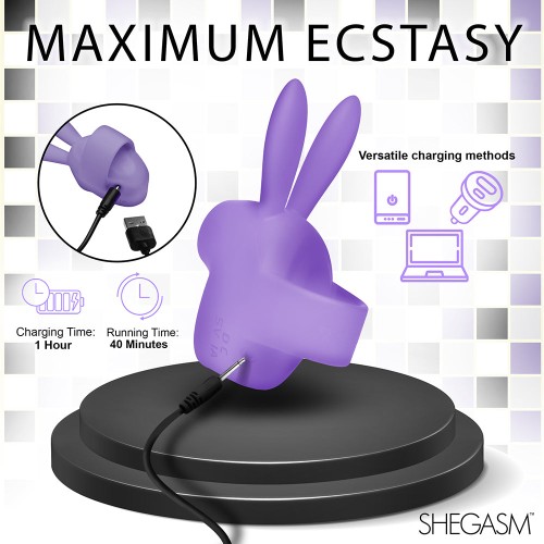 Estimulador Clitoridiano Sucky Bunny Shegasm Púrpura