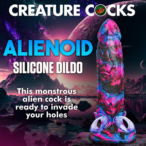 Creature Cocks Alienoid Silicone Dildo - Unique Pleasure Design