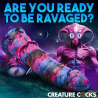 Creature Cocks Alienoid Silicone Dildo - Unique Pleasure Design