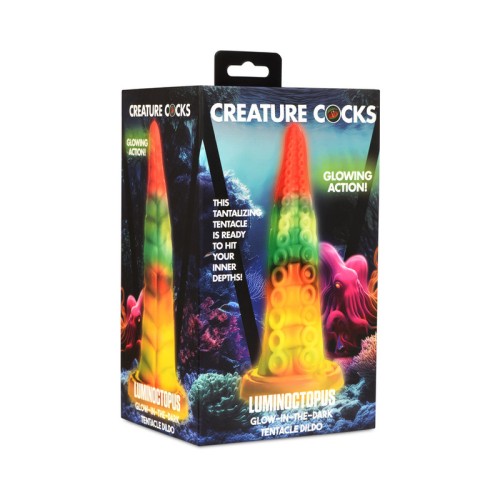 Creature Cocks Luminoctopus Tentacle Dildo for Fantasy Play