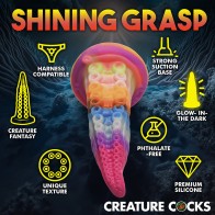 Creature Cocks Luminoctopus Tentacle Dildo for Fantasy Play