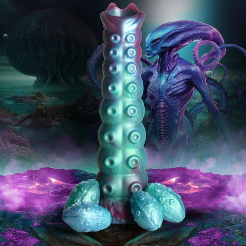 Creature Cocks Galactic Breeder Silicone Dildo - Unique Fantasy