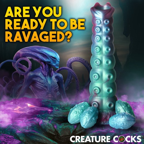 Creature Cocks Galactic Breeder Silicone Dildo - Unique Fantasy