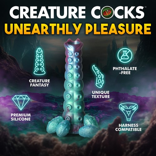 Creature Cocks Galactic Breeder Silicone Dildo - Unique Fantasy