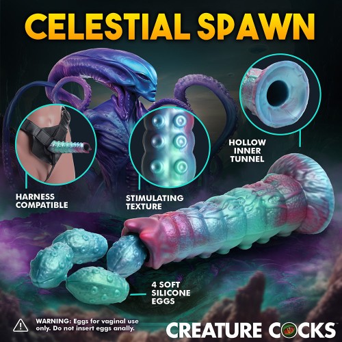 Dildo de Silicona Galactic Breeder de Creature Cocks - Fantasía Única