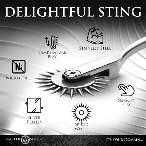 Silver Sensation Wartenberg Wheel for Sensation Play