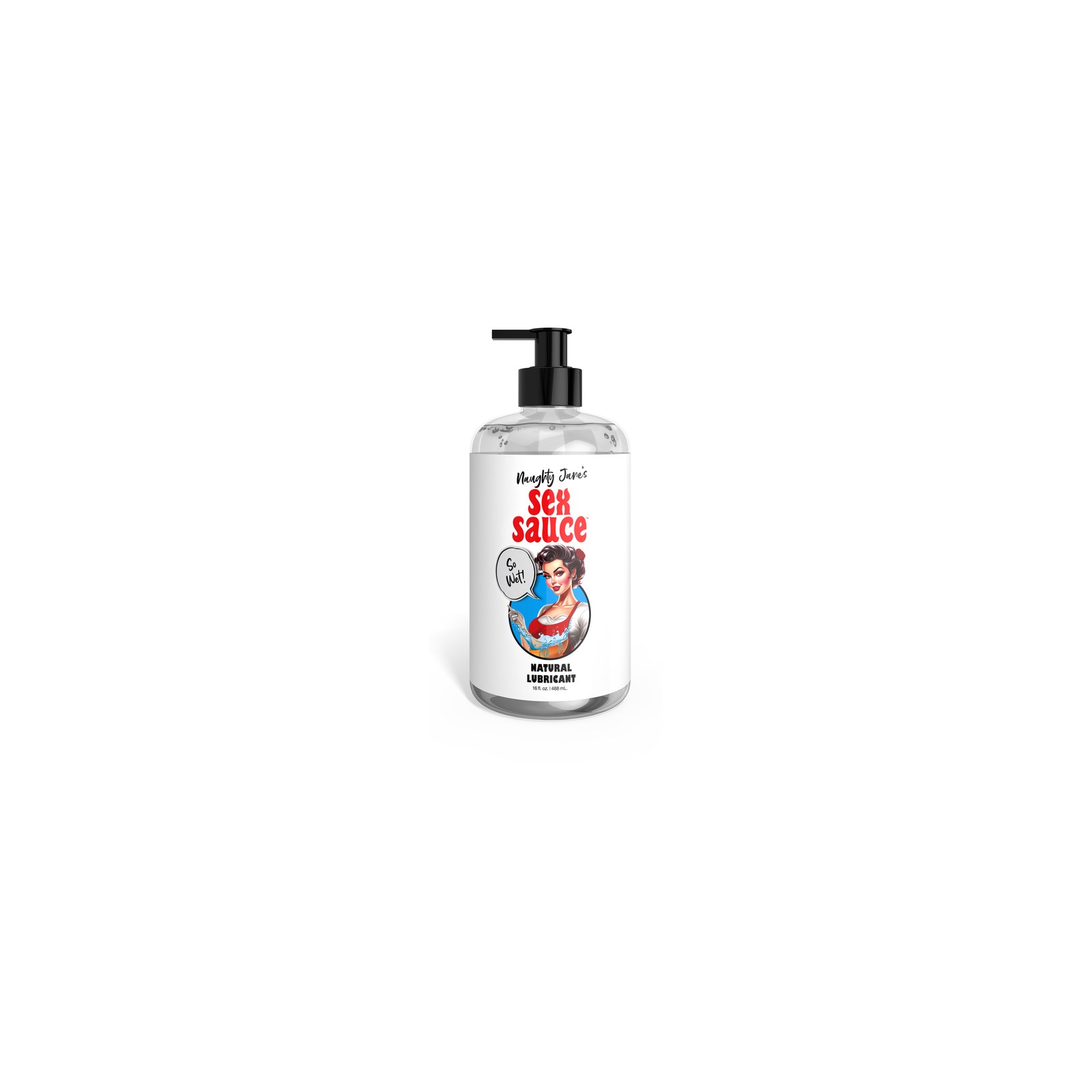 Lubricante Natural Soja 16 oz. de Naughty Jane