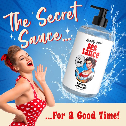 Naughty Jane's Natural Sex Sauce 16 oz.