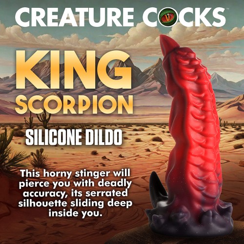 King Scorpion Silicone Dildo - Creature Cocks