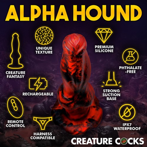 Dildo Creature Cocks Hell Wolf para el Placer de Fantasía Máximo