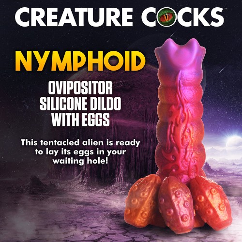 Dildo de Silicona Ovipositor Nymphoid de Creature Cocks