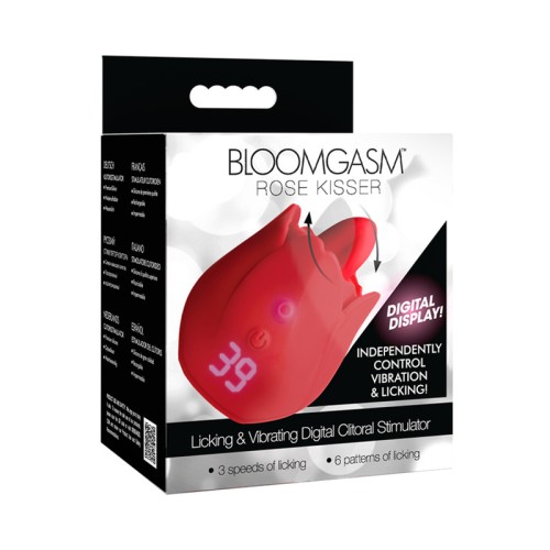 Bloomgasm Licking & Vibrating Rose - Clitoral Stimulator