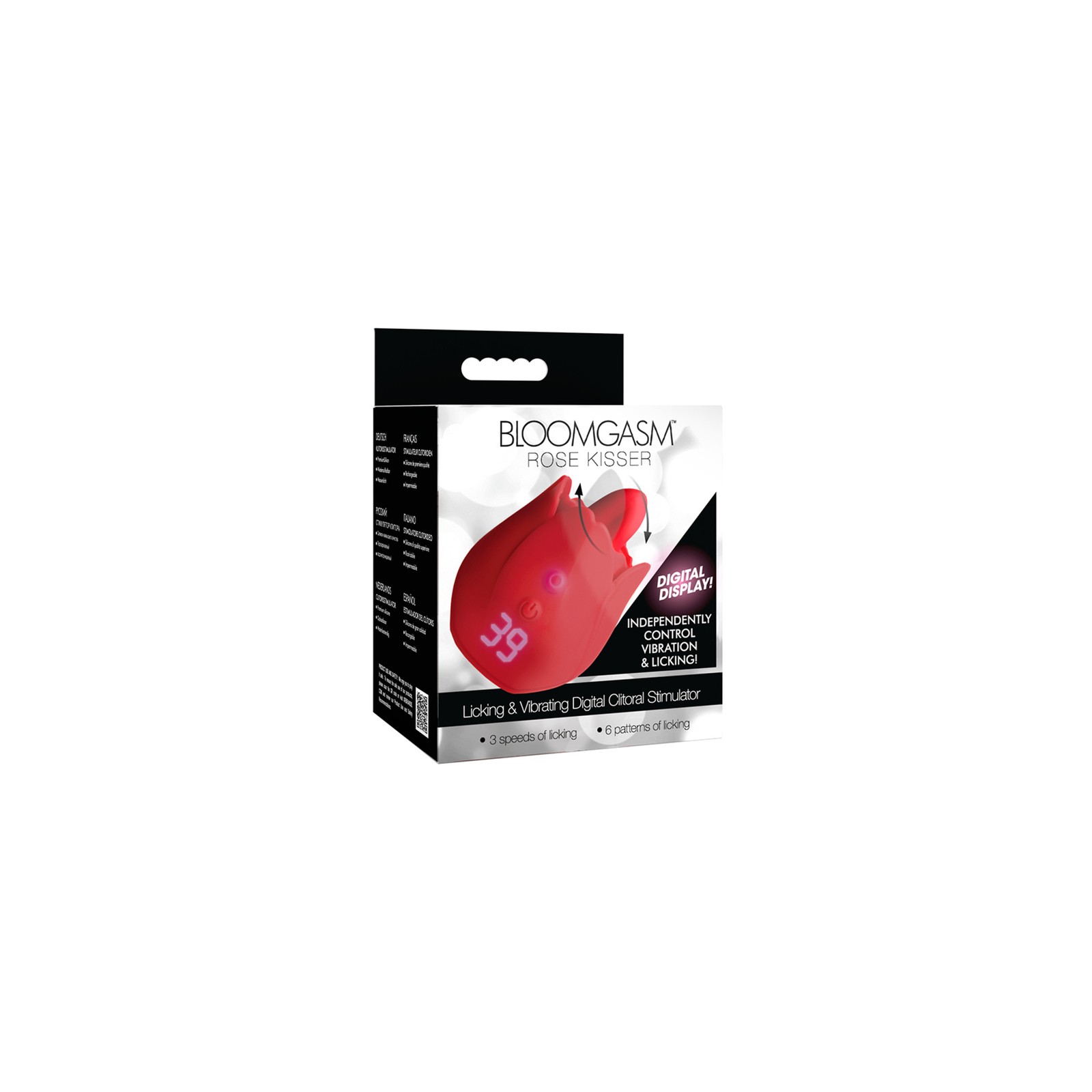 Bloomgasm Licking & Vibrating Rose - Clitoral Stimulator