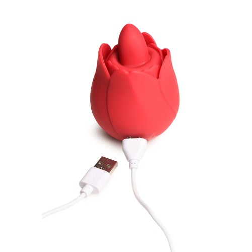 Bloomgasm Licking & Vibrating Rose - Clitoral Stimulator