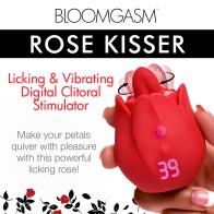 Bloomgasm Rosa Lingüente y Vibrante - Estimulador Clitoriano