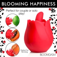 Bloomgasm Licking & Vibrating Rose - Clitoral Stimulator