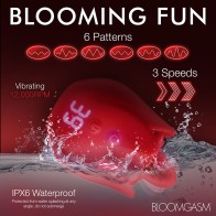 Bloomgasm Licking & Vibrating Rose - Clitoral Stimulator