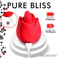 Bloomgasm Licking & Vibrating Rose - Clitoral Stimulator