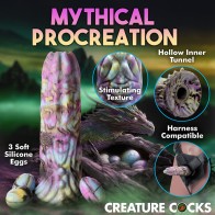 Dildo Ovipositor Dragon Spawn con Huevos