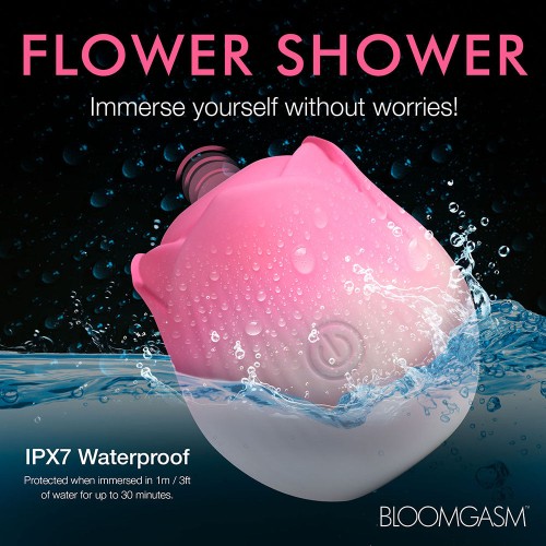 Bloomgasm Pulsing Rose Stimulator Pink