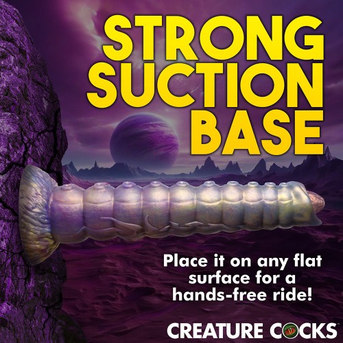 Creature Cocks Deep Invader Tentacle Ovipositor Dildo with Eggs