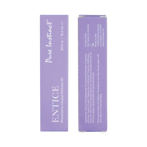 Aceite de Perfume de Feromonas Pure Instinct Roll-On