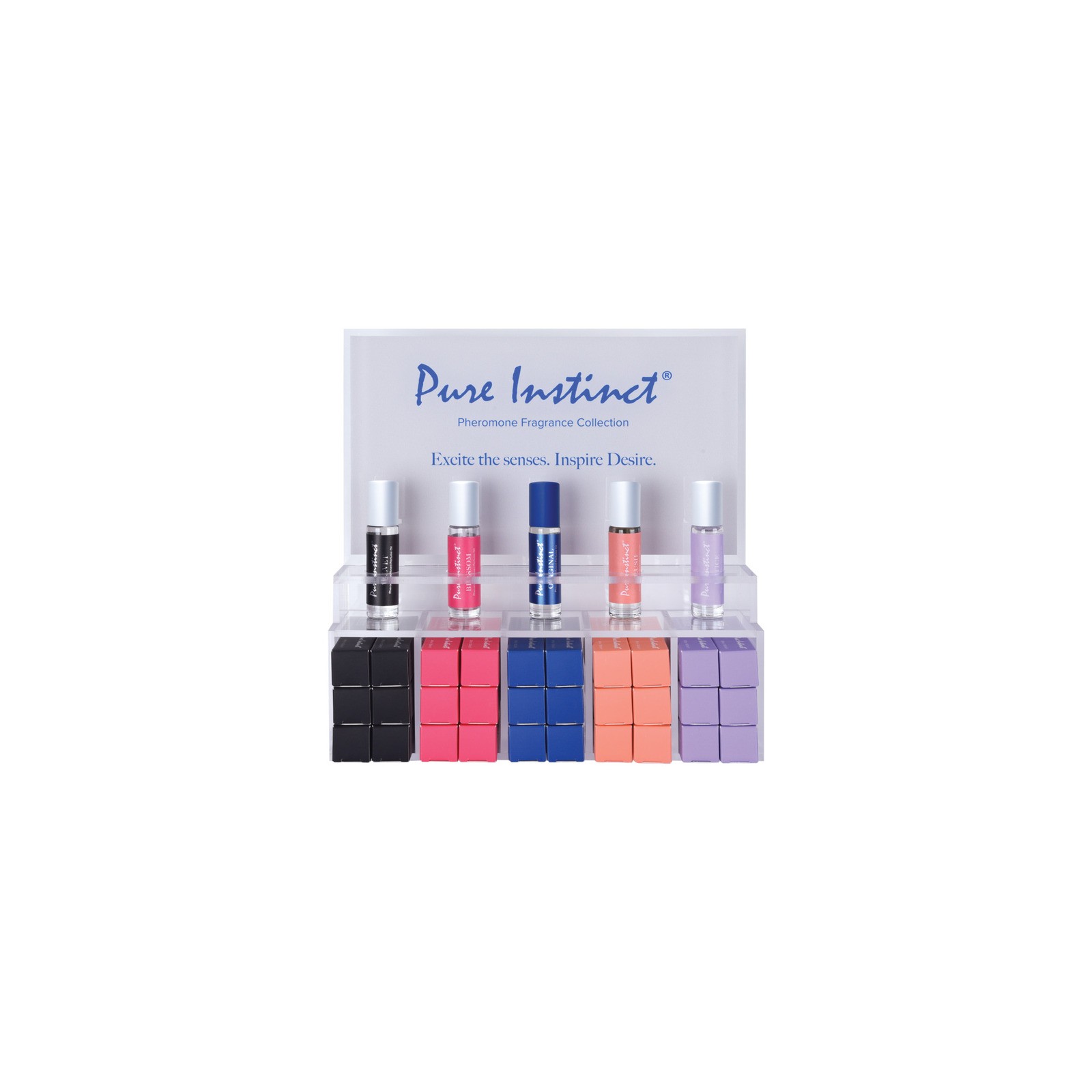 Pure Instinct Pheromone Perfume Oil Roll-On Display