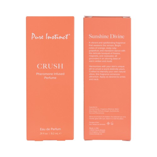 Pure Instinct Pheromone Perfume Spray Crush