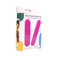 Sportsheets Pivot Flat Pink Bullet Vibrator - Portable Pleasure